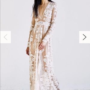 For Love & Lemons Temecula Maxi Dress